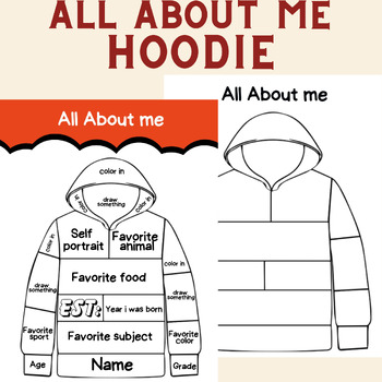 All about me hoodie template