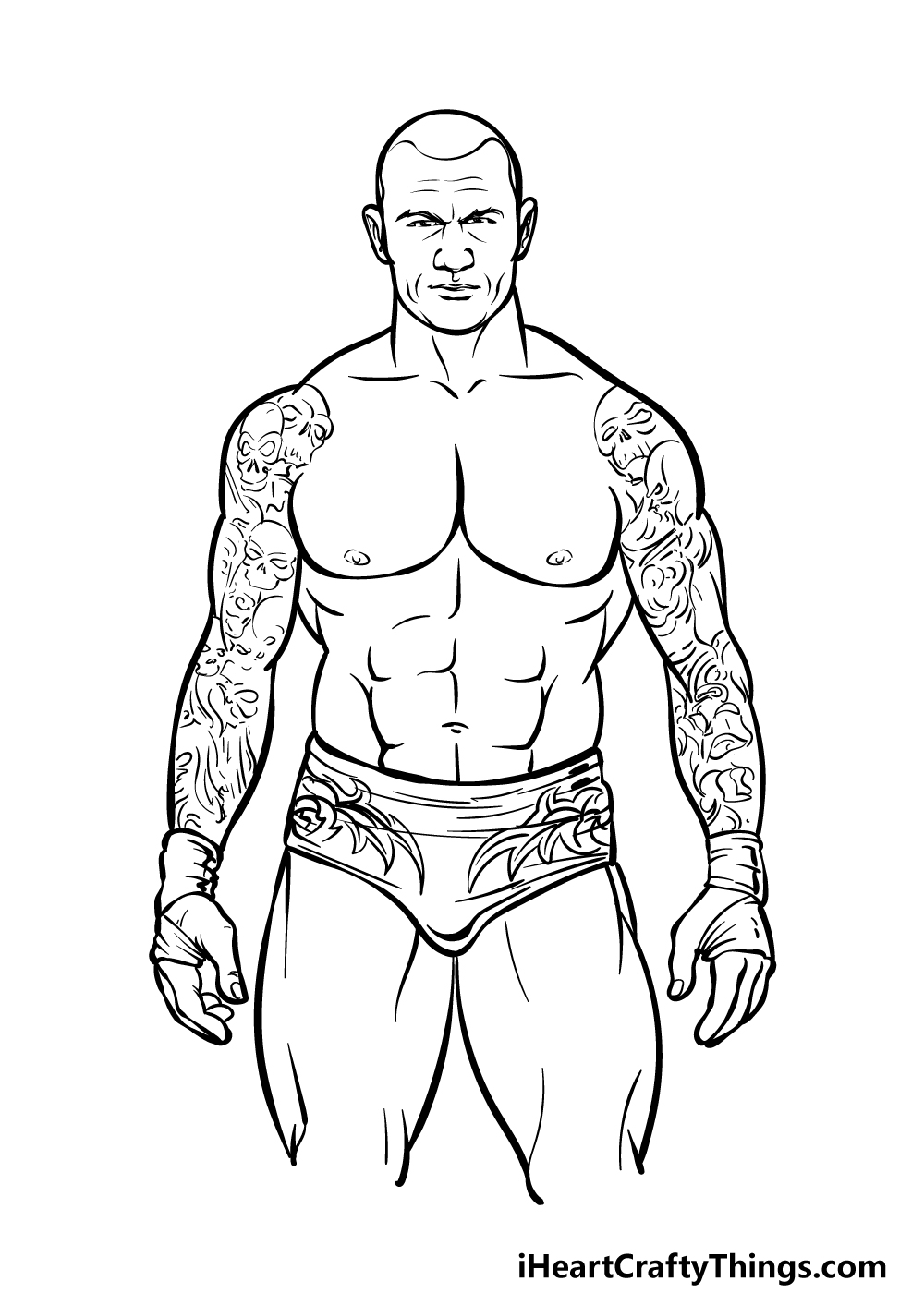 Wwe coloring pages free printables