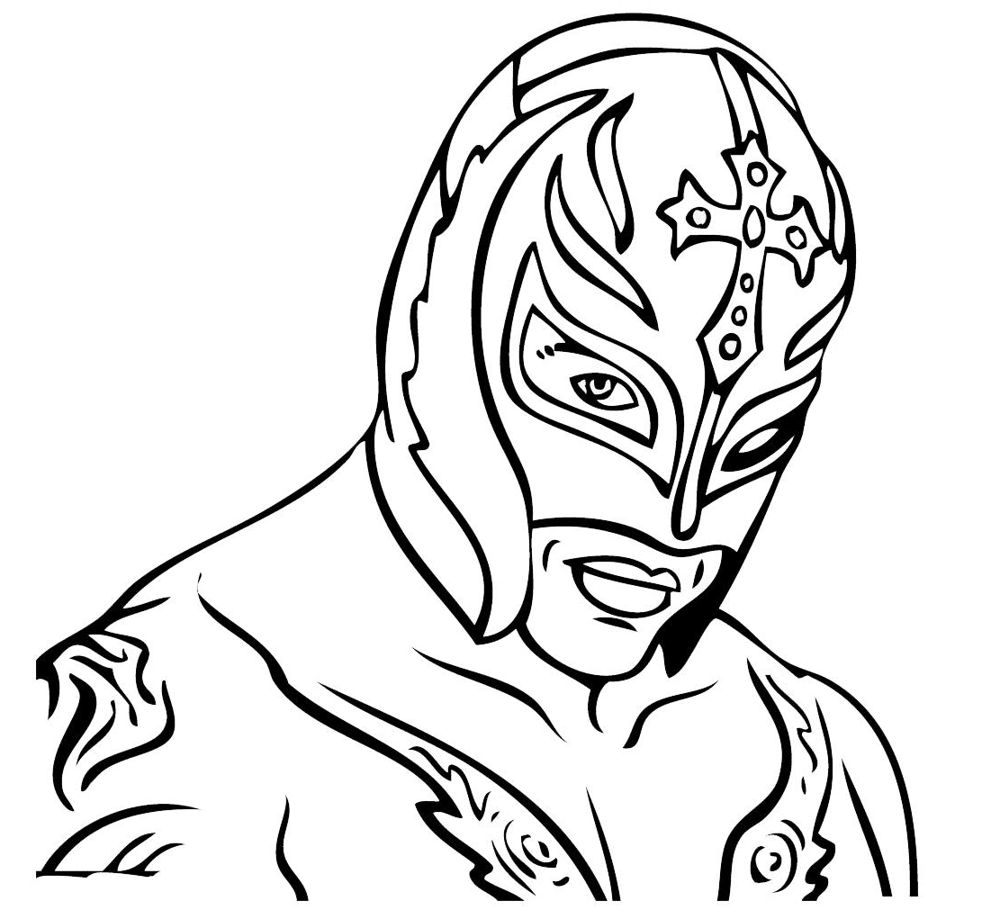 Wwe coloring pages printable for free download