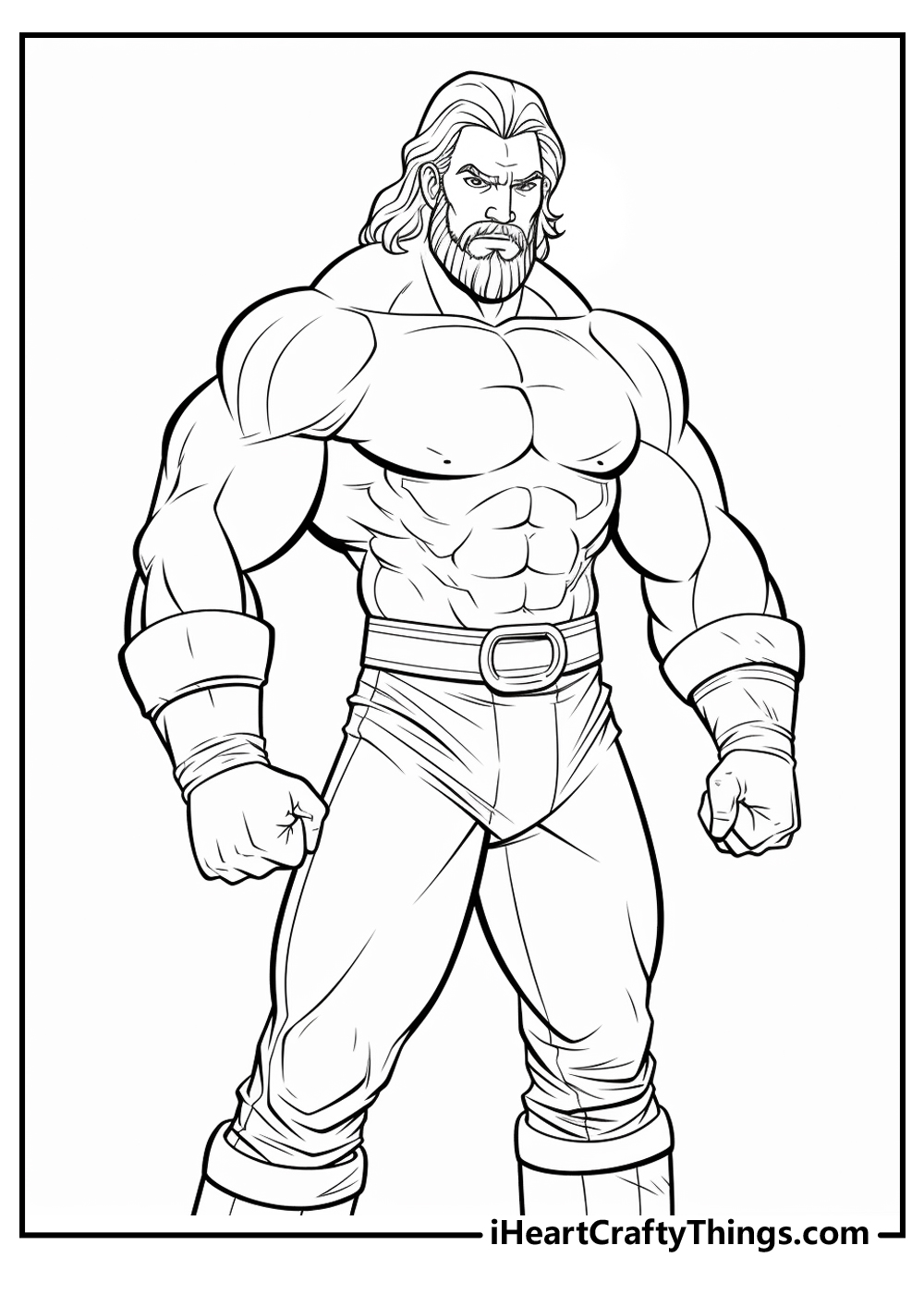 Wwe coloring pages free printables