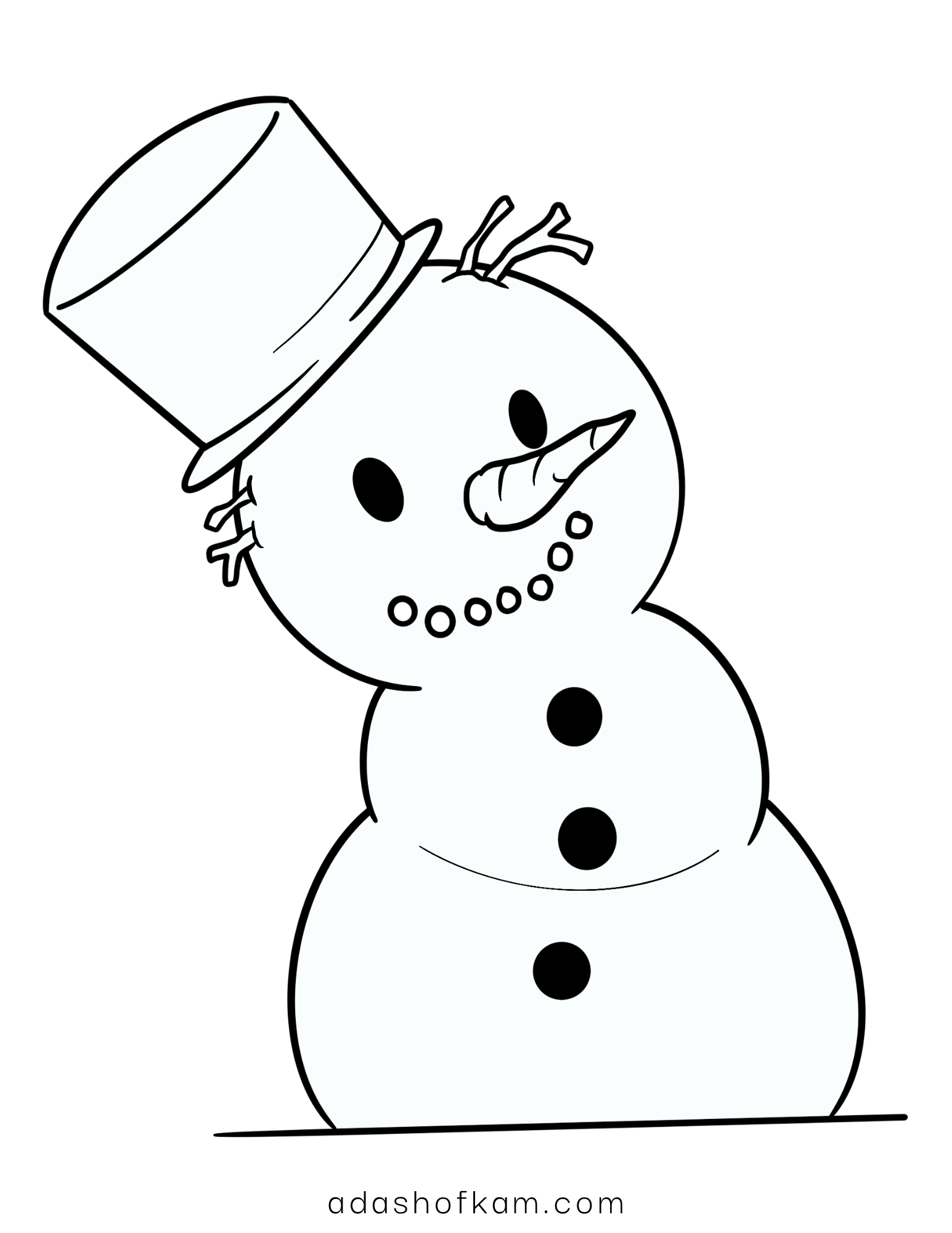 Free holiday coloring pages for kids printable