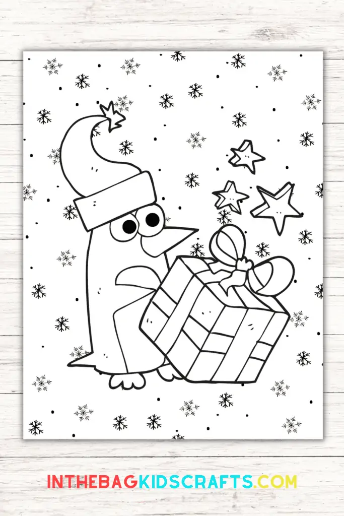 Christmas coloring pages free printables â in the bag kids crafts