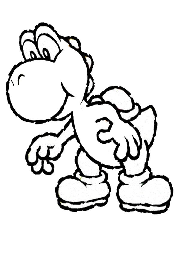 Free printable yoshi coloring pages for kids coloring pages cartoon coloring pages moon coloring pages