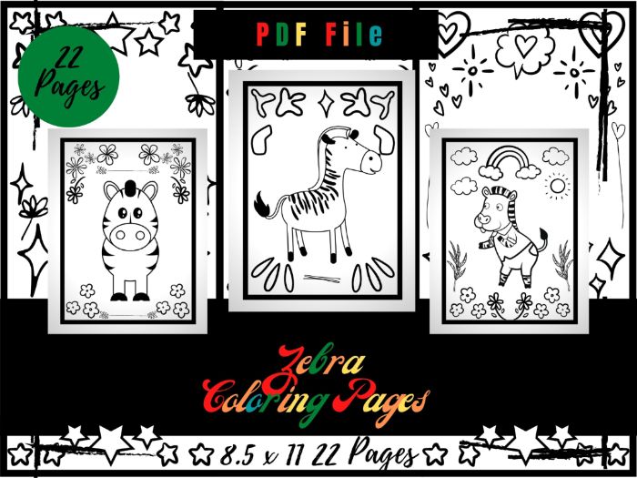 Zebra colouring pages for kids colouring sheets pdf wildlife animals printable teaching resources