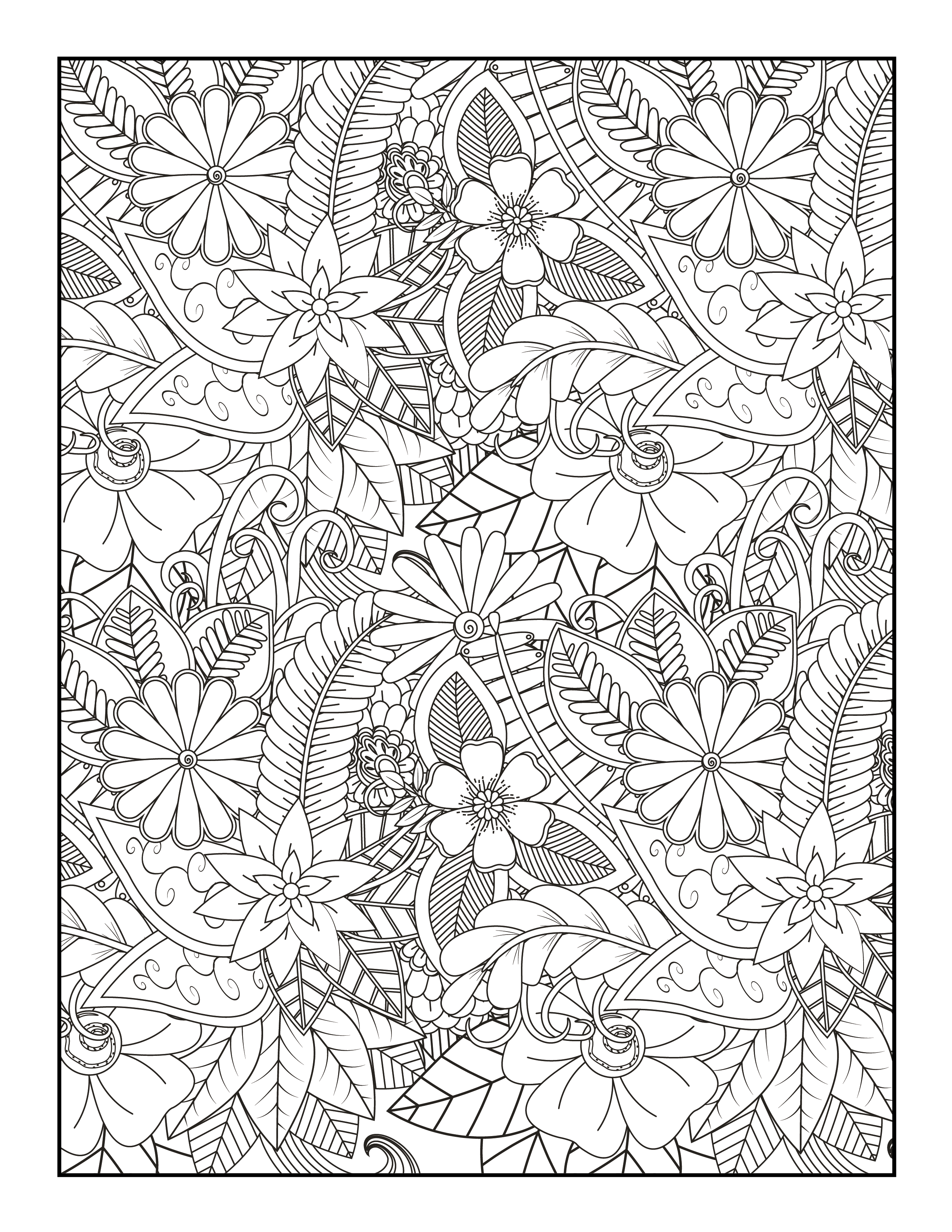 Find inner peace with zentangle coloring pages stress less and color more made by teachers