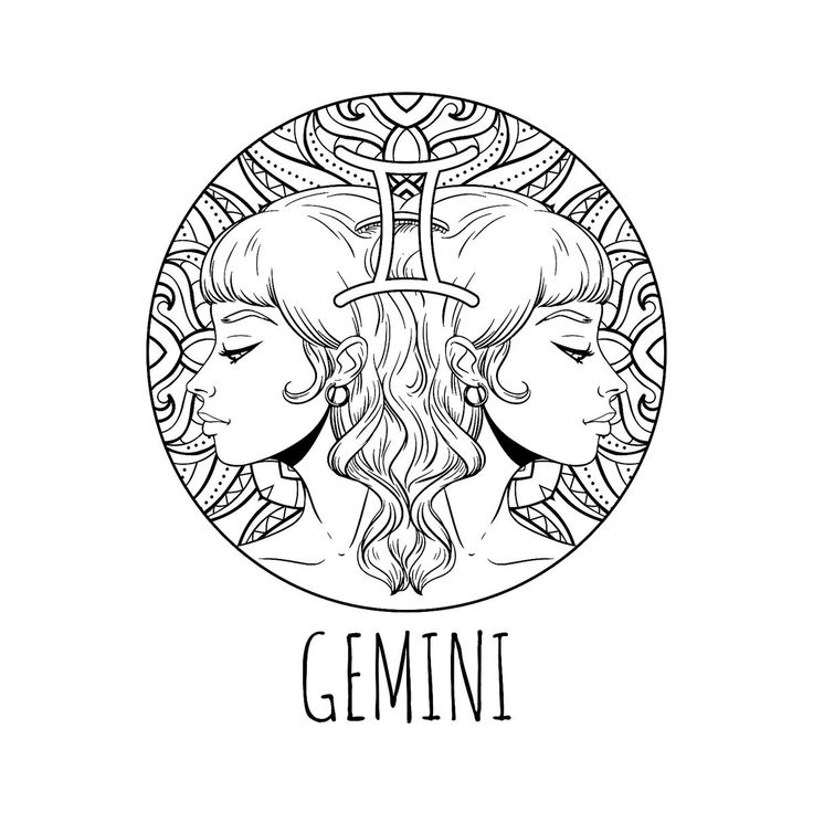 Zodiac coloring pages printable zodiac signs coloring pages for women plus a free calendar printables seconds mom gemini art gemini tattoo gemini zodiac