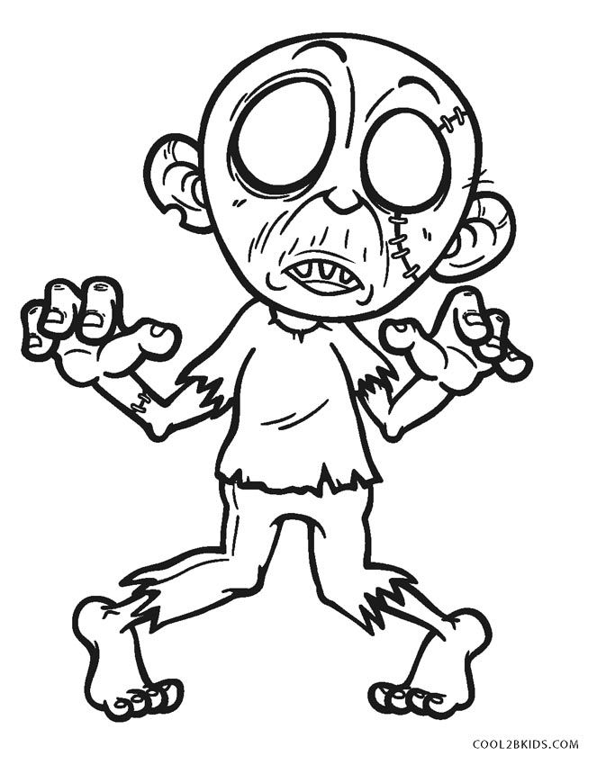 Free printable zombie coloring pages for kids monster coloring pages halloween coloring pages coloring pages