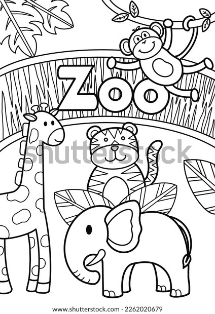 Animal coloring sheets images stock photos d objects vectors