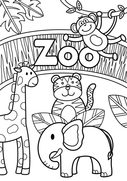 Animal coloring sheets images stock photos d objects vectors