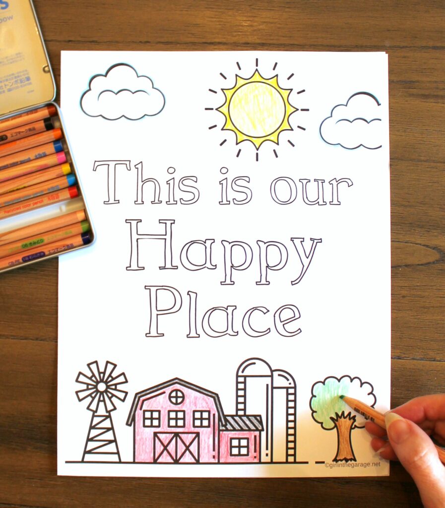 Printable house coloring pages