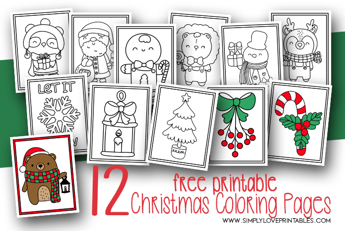 Free printable christmas coloring pages