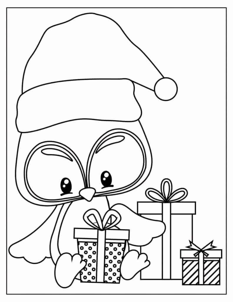 Christmas coloring sheets