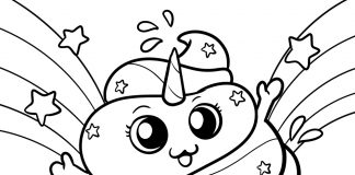 Free printable unicorn coloring pages