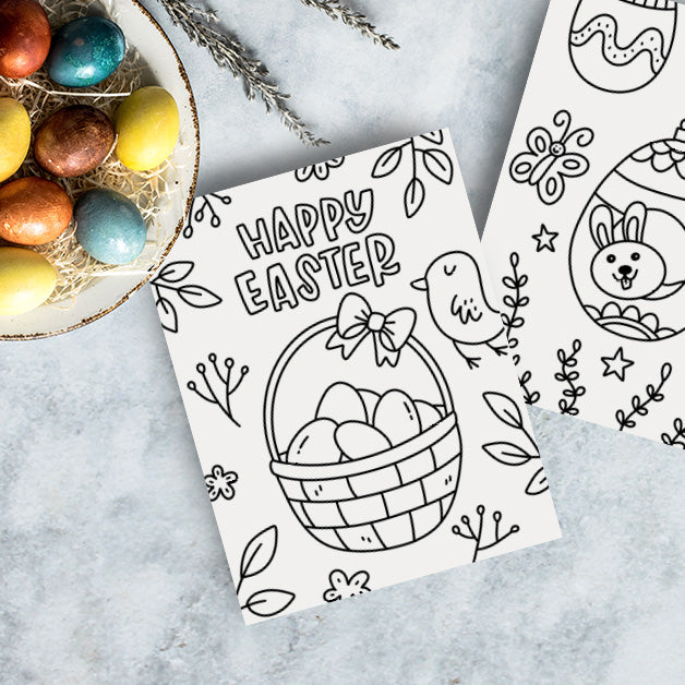 Easter coloring pages for kids