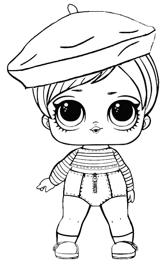 Lol dolls coloring pages