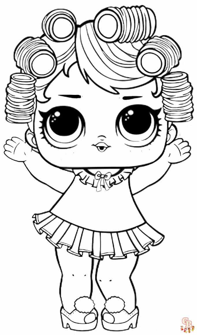 Get free printable lol surprise coloring pages