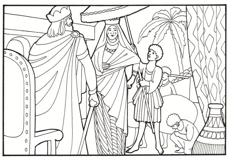 Solomon the queen of sheba bible coloring pages bible coloring christian coloring