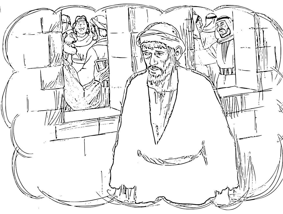 Parable of the prodigal son coloring pages