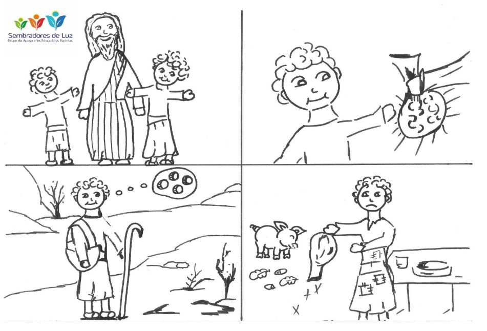 Childhood art and creative activities parable of the prodigal son archive