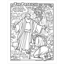 Free lds printables coloring pages family proc program covers page