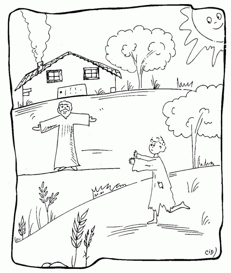 Prodigal son activity sheets