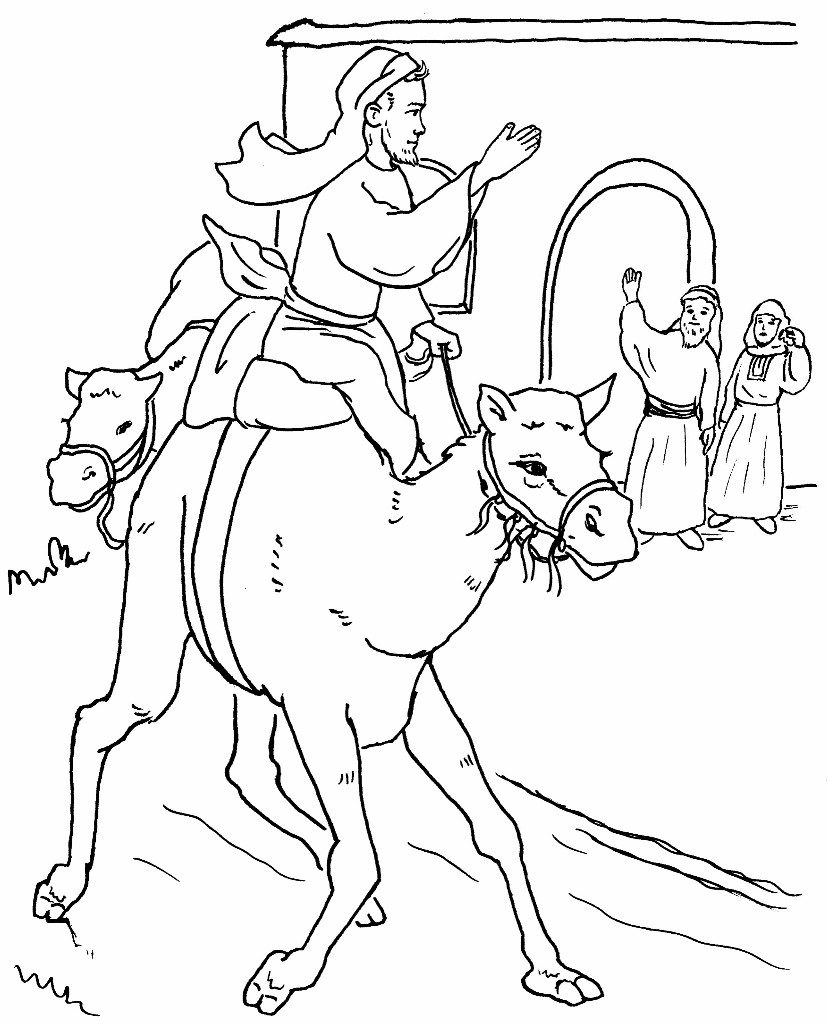 Prodigal son coloring pages