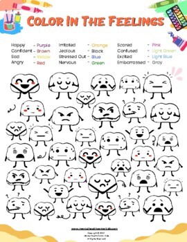 Sel emoji sheet tpt