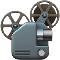 Film projector emoji uffd