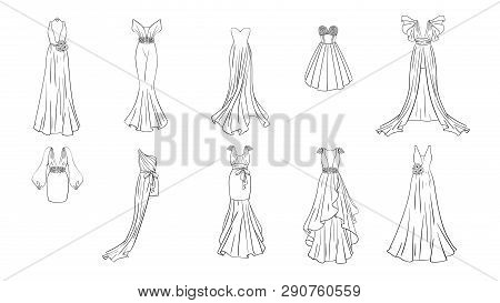 Set different dresses vector photo free trial bigstock