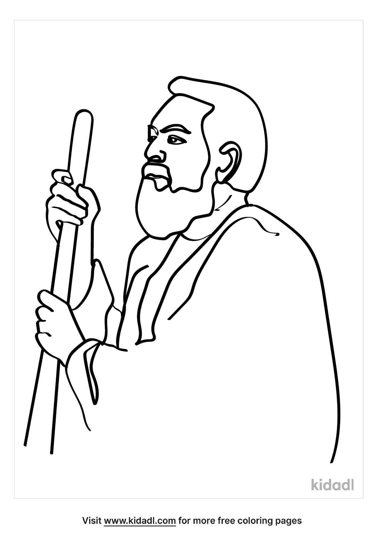 Free prophet coloring page coloring page printables