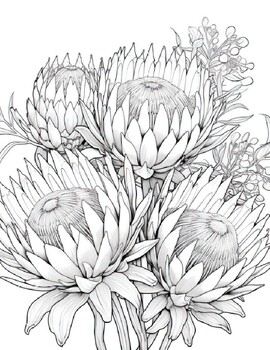 Book of flowers volume iv coloring pages by our learning story