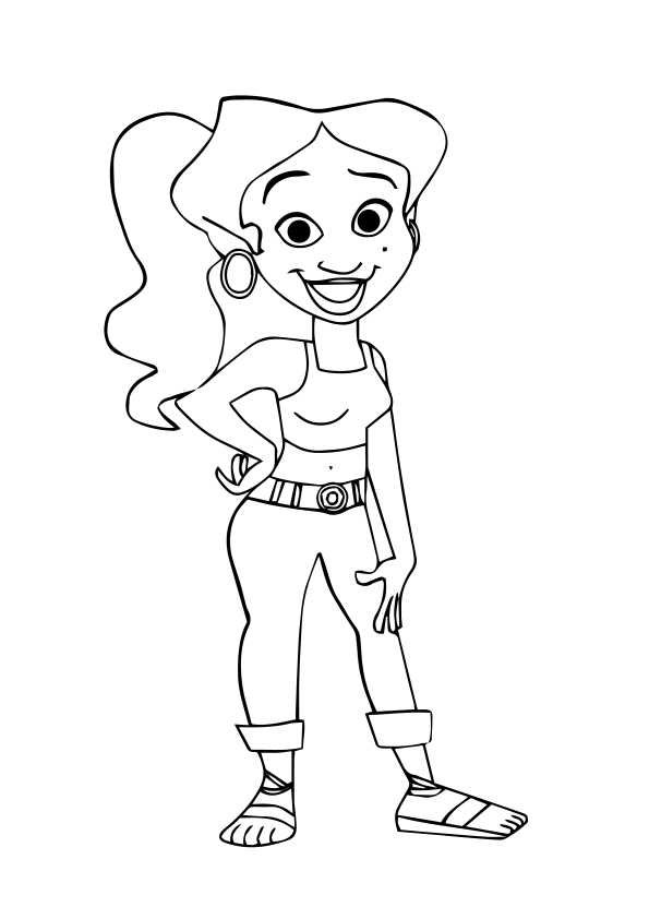 Penny proud coloring pages printable for free download