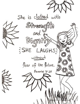Bible verse coloring pages for tweens by art with mrscraig tpt