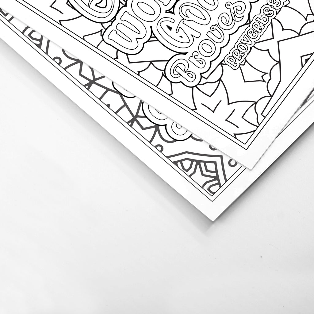 Coloring book digital download