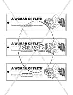 Proverbs a woman of faith sunday school coloring pages â