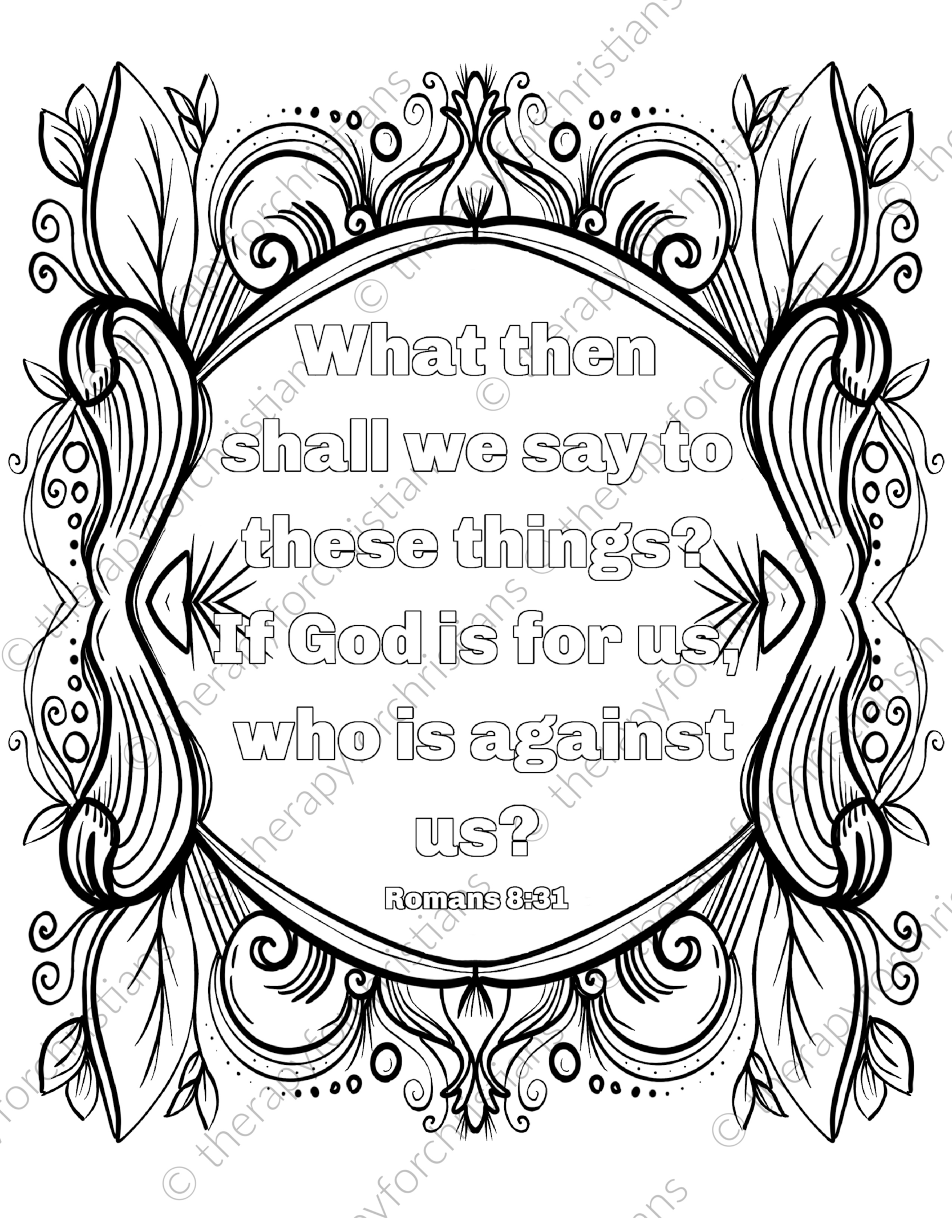 Scripture coloring pages for adults