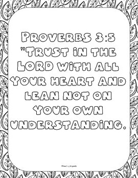 Proverbs coloring pages for a whole year by teaching diligently tpt