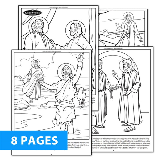 Psalm coloring download â holy heroes