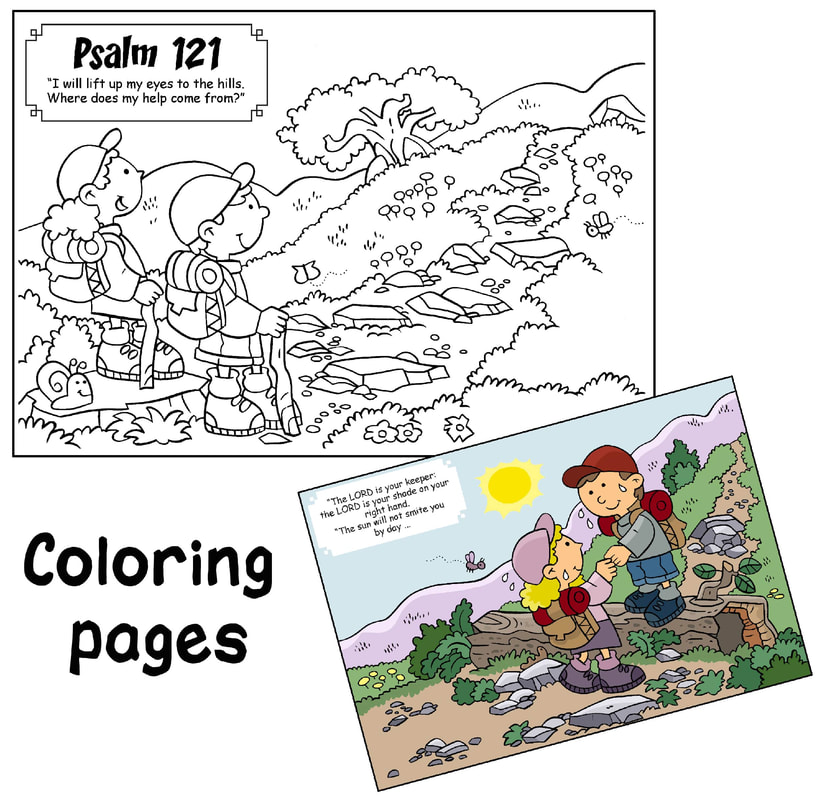 Coloring pages psalm