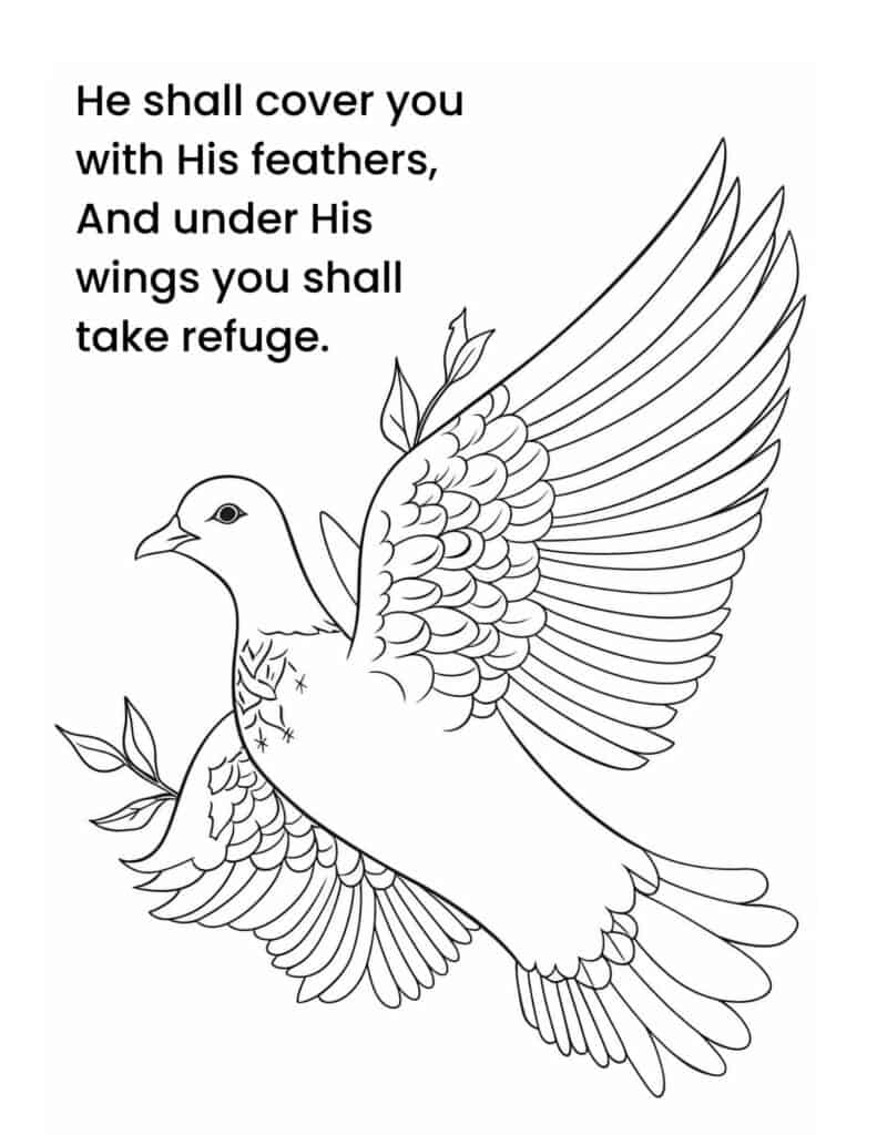 Psalm coloring pages