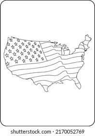 Usa coloring page images stock photos d objects vectors