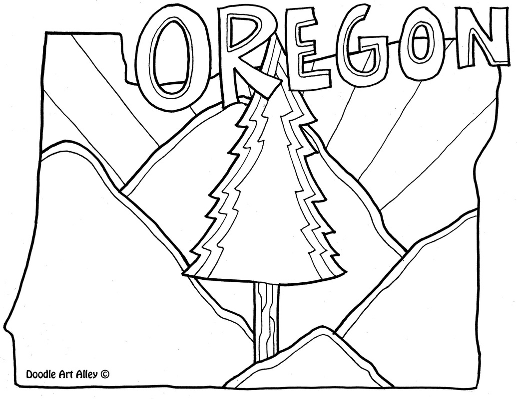 United states coloring pages