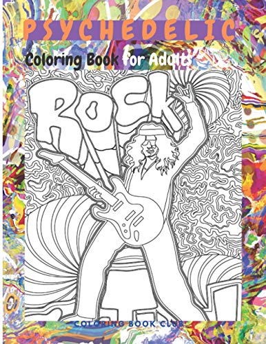 Psychedelic loring book for adults a trippy psychedelic loring book for adults