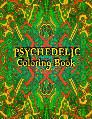 Psychedelic coloring book psychedelic adult coloring book with fun easy and relaxing pattern designs coloring pages adult coloring books for stoners by nifty press