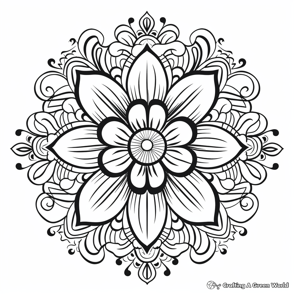 Trippy coloring pages