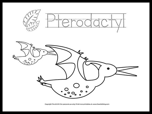 Free pterodactyl dinosaur coloring page printable dinosaur coloring pages dinosaur coloring dinosaur