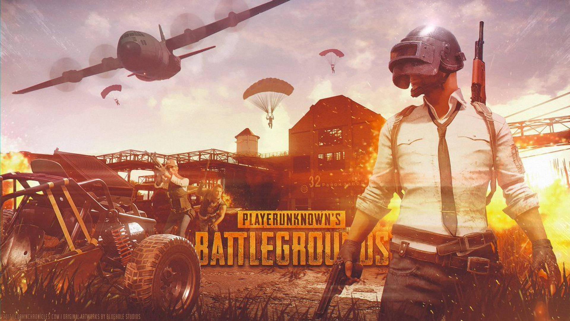 Download aesthetic pubg game cover hd wallpaper