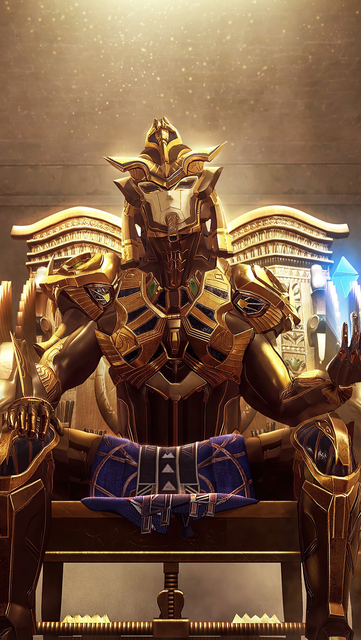 Golden pharaoh from pubg wallpaper k ultra hd id