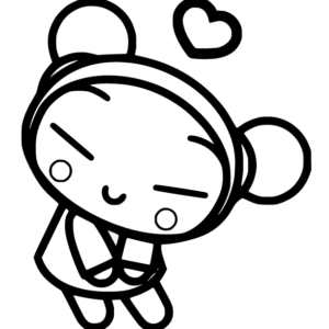 Pucca coloring pages printable for free download