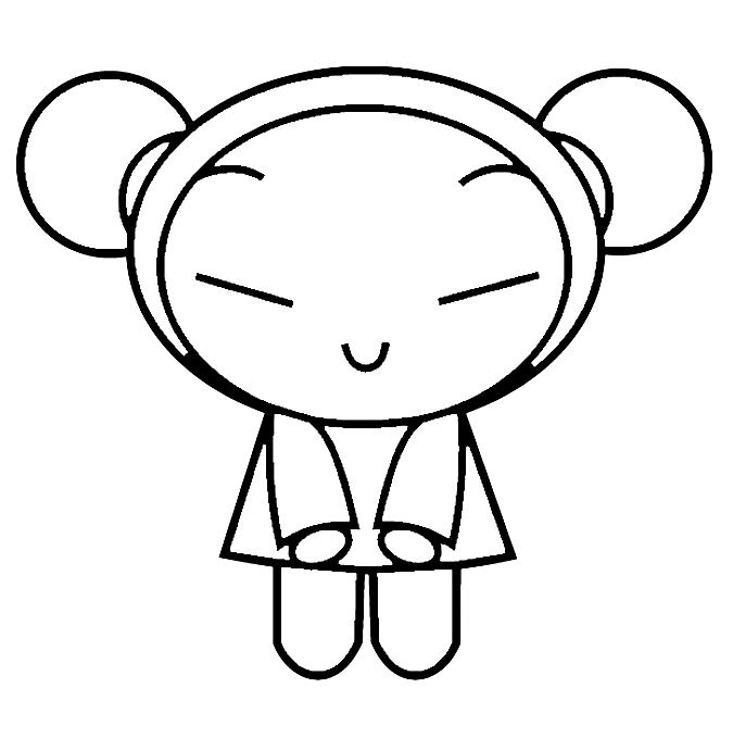 Pucca coloring pages printable for free download